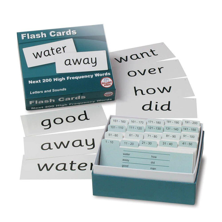 First 300 High Frequency Words Flashcards - EASE