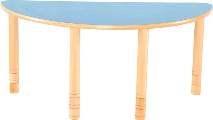 Flexi Half Round Table - 48 - 58cm - All Colours - EASE