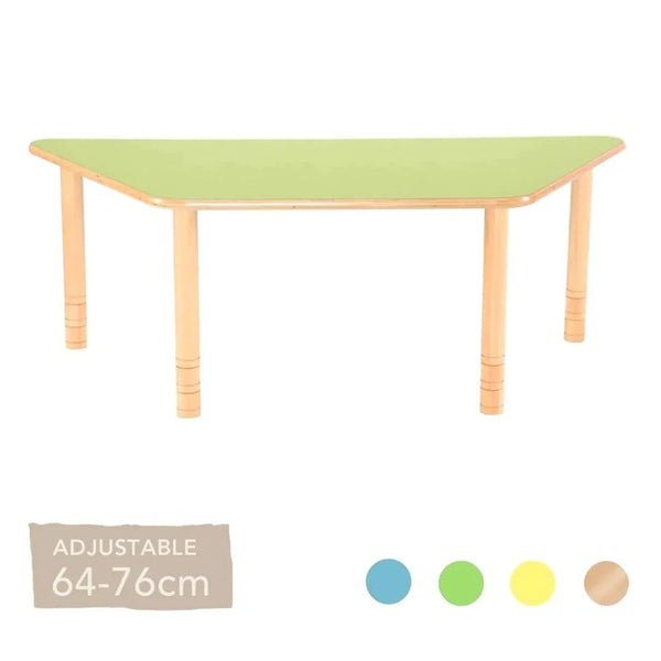 Flexi Trapezial Table - 64 - 76cm - All Colours - EASE