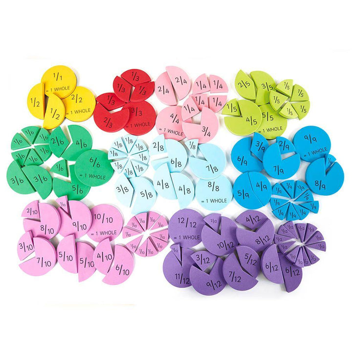 Foam Fraction Action Resource 123pcs - EASE