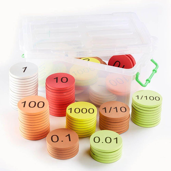 Foam Place Value Counters Teacher Version 120pcs - EASE