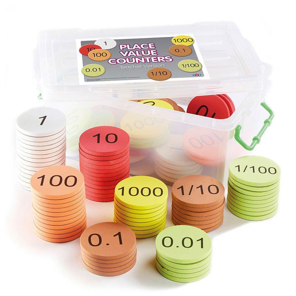 Foam Place Value Counters Teacher Version 120pcs - EASE