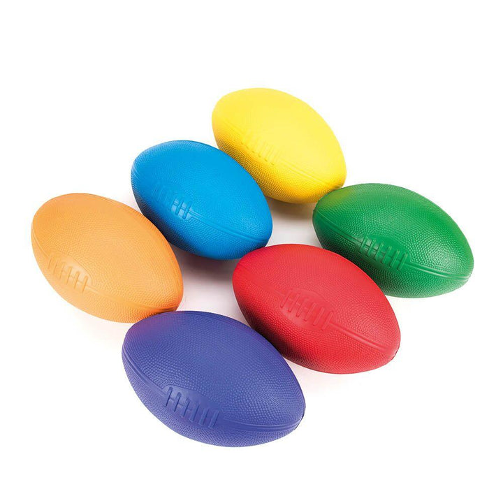 Foam Rugby Balls 6pk - EASE