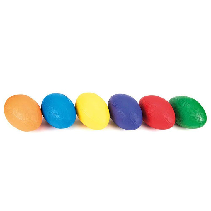 Foam Rugby Balls 6pk - EASE