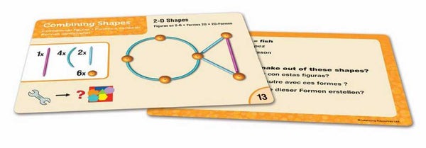 Geometric Shape Multilingual Activity Cards - EASE