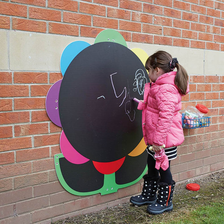 Giant Mark Making Chalkboard Daisy - EASE