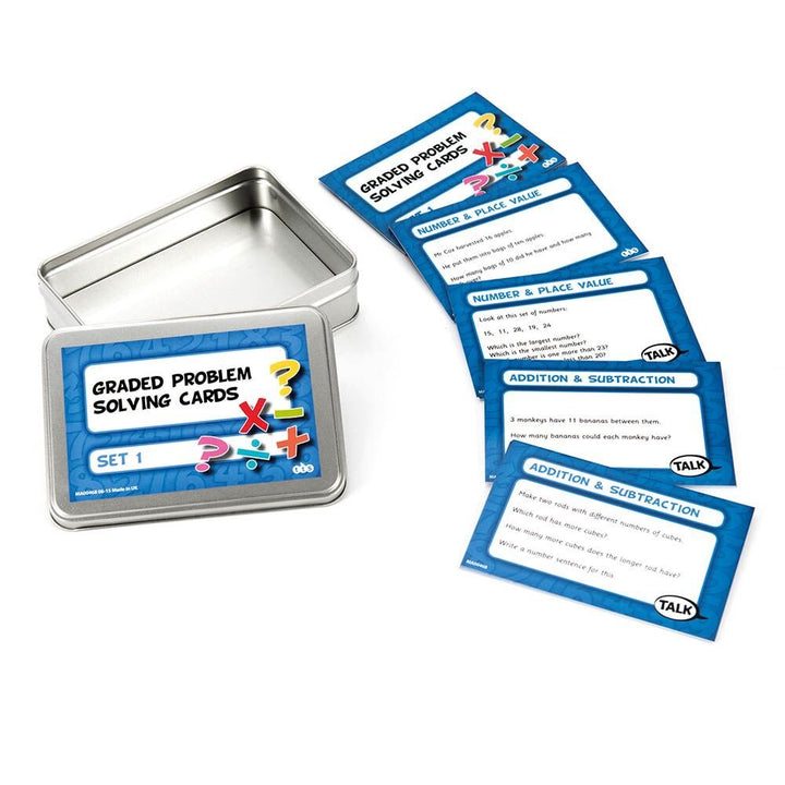 Graded Maths Problem Solving Cards Multi Pack - EASE