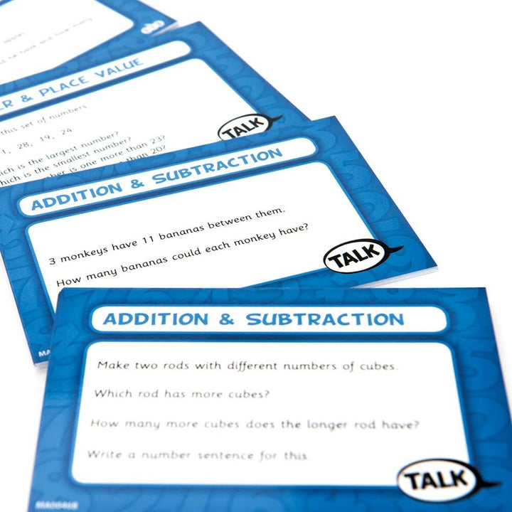 Graded Maths Problem Solving Cards Multi Pack - EASE