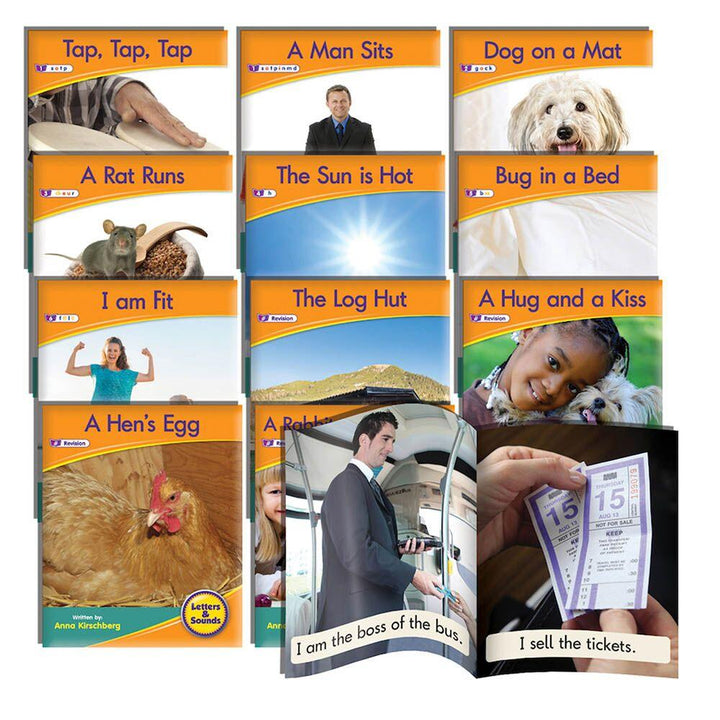 Guided Reading Fiction Book Packs Phase 3 72pk - EASE