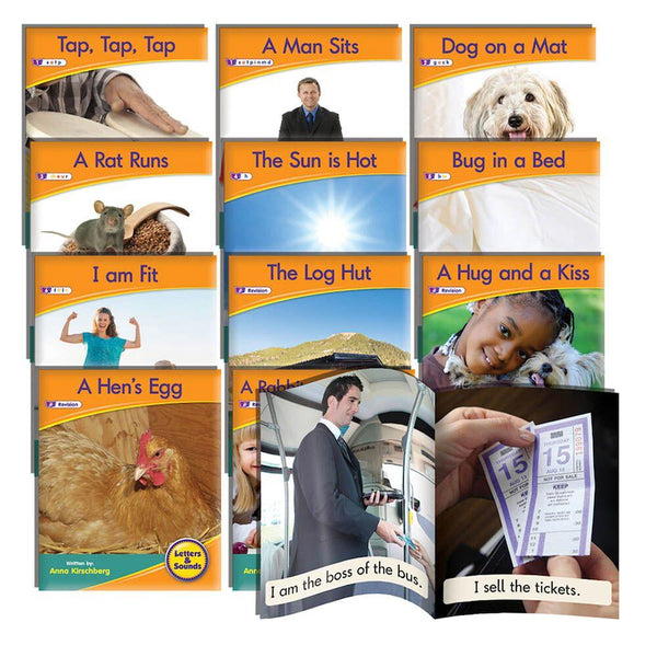 Guided Reading Fiction Book Packs Phase 4 72pk - EASE