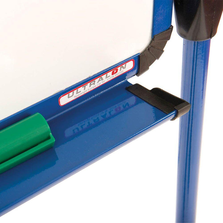 Height Adjustable Drywipe Flipchart Easel Blue - EASE