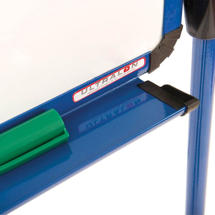 Height Adjustable Drywipe Flipchart Easel Blue - EASE