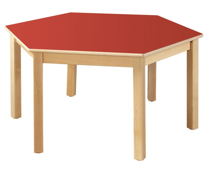 Hexagonal Table All Heights & All Colours - EASE