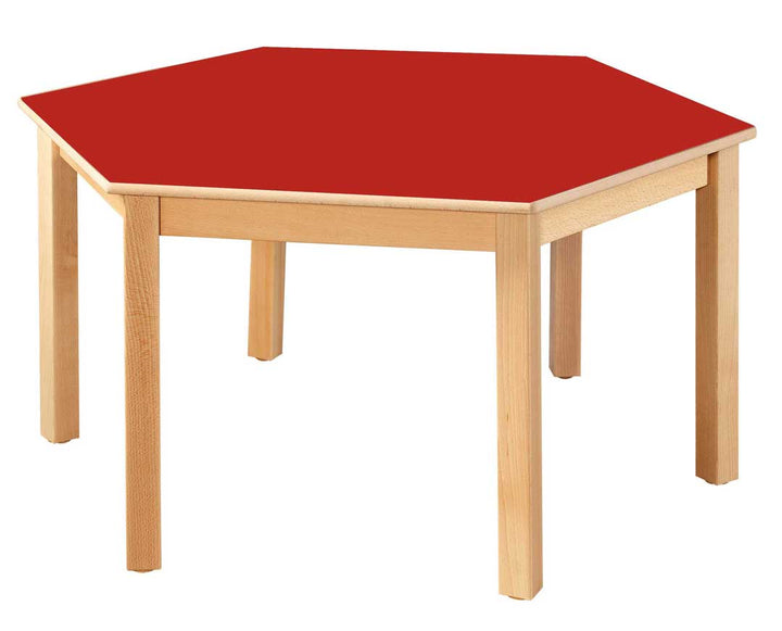 Hexagonal Table All Heights & All Colours - EASE