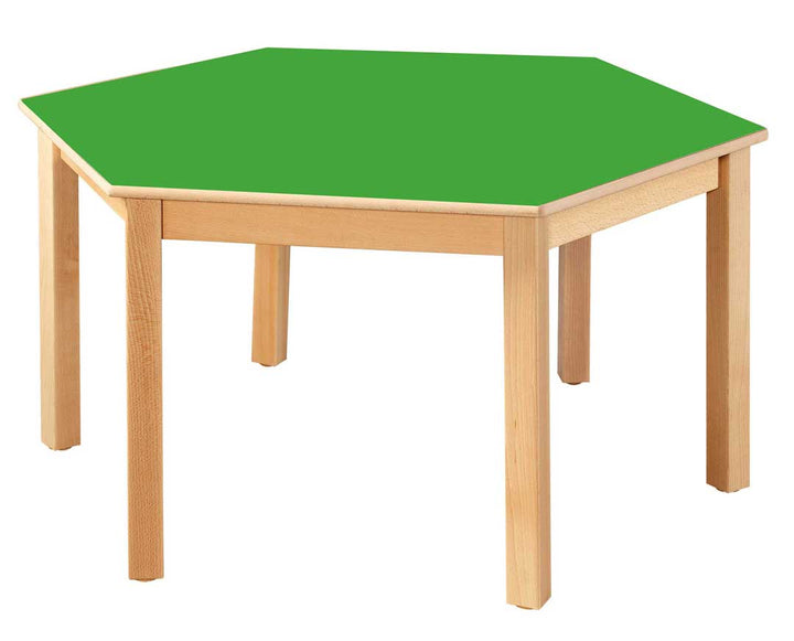 Hexagonal Table All Heights & All Colours - EASE