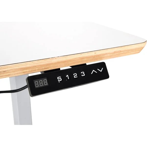 Hugo HPL table with electrical height adjustment - EASE