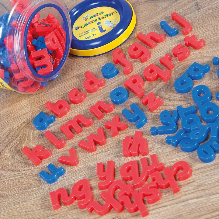 Jolly Phonics Magnetic Letters (tub of 106) - EASE