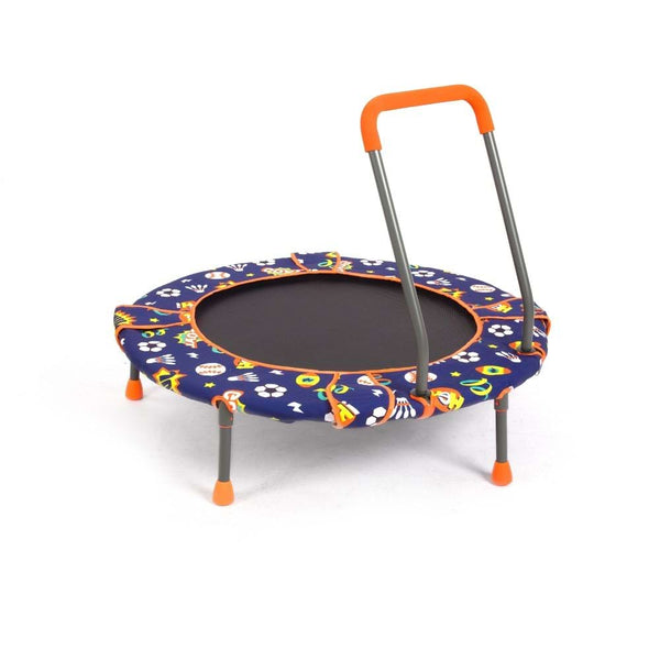 Kite Childs Folding Trampoline with safety bar - EASE