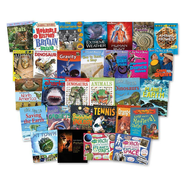 KS2 Non Fiction Library Book Packs 30pk - EASE