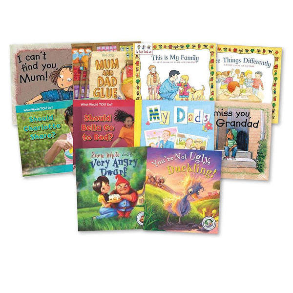 KS2 Real Life Issues Book Packs 10pk - EASE