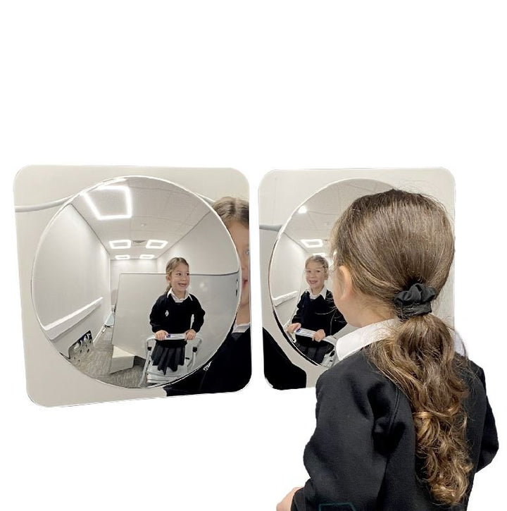 Large Bubble Convex Mirror Set of 2 - EASE