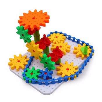 Large Construction Gears Set in box 340 pieces - EASE