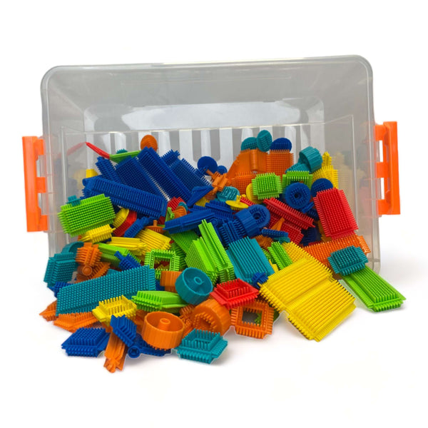 Large Construction Set - Click Blocks - 256 pieces - EASE