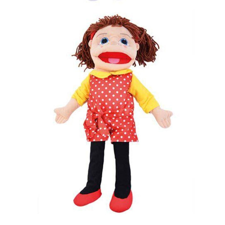 Large People Hand Puppets White Girl - EASE