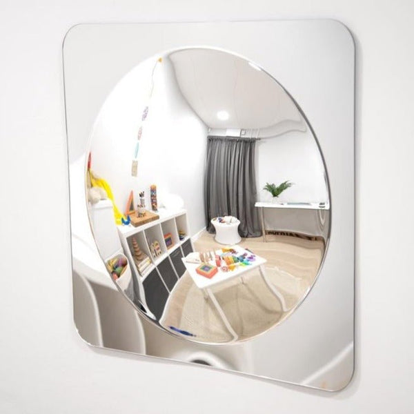 Large Single Domed Acrylic Mirror Panel - EASE