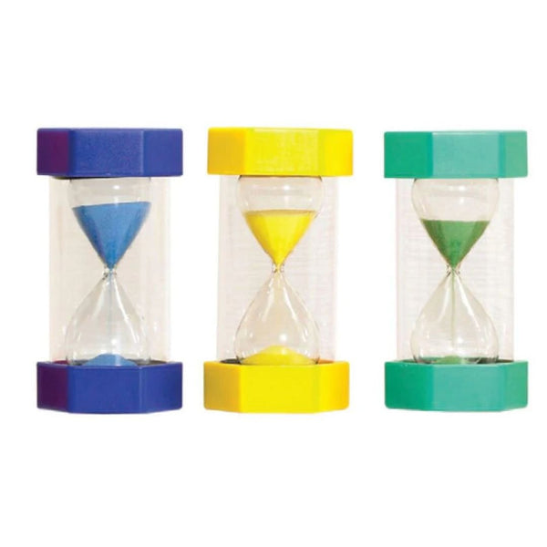 Large Visual Sand Timer - 3 Minute Yellow - EASE