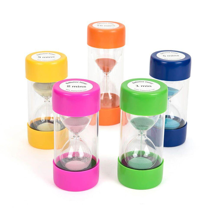 Large Visual Sand Timers 5pk - EASE