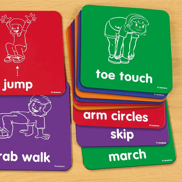 Lets Get Moving! Activity Mats - EASE