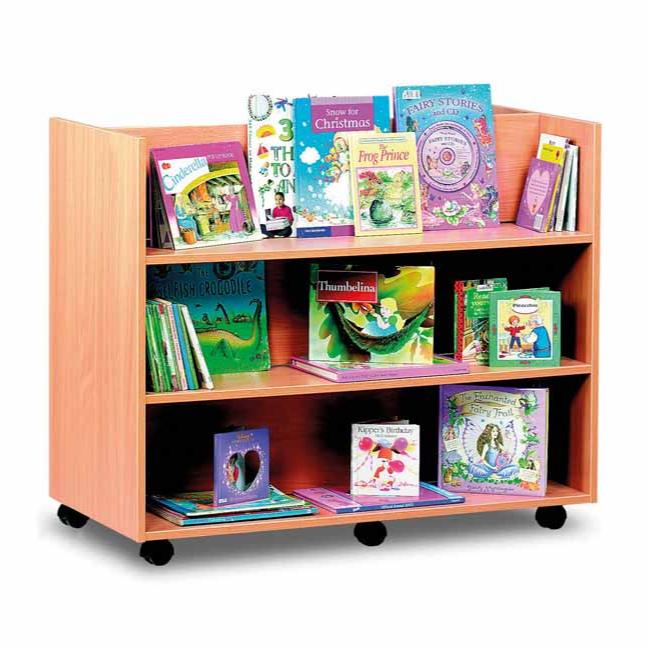 Library Unit w 3 Horizontal Shelves - EASE