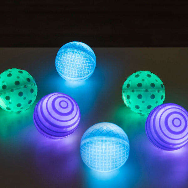 Light Up Tactile Glow Spheres - EASE