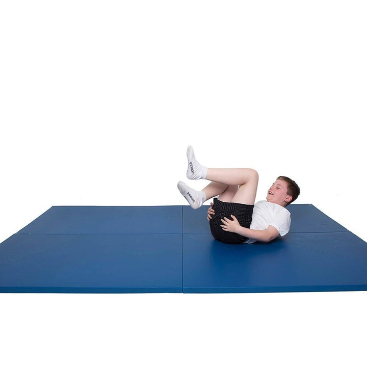 Lightweight Gym Mat 4ft x 3ft x 1'' Red - EASE