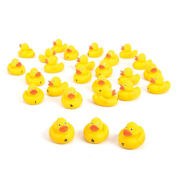 Lowercase Alphabet Rubber Ducks 26pk - EASE