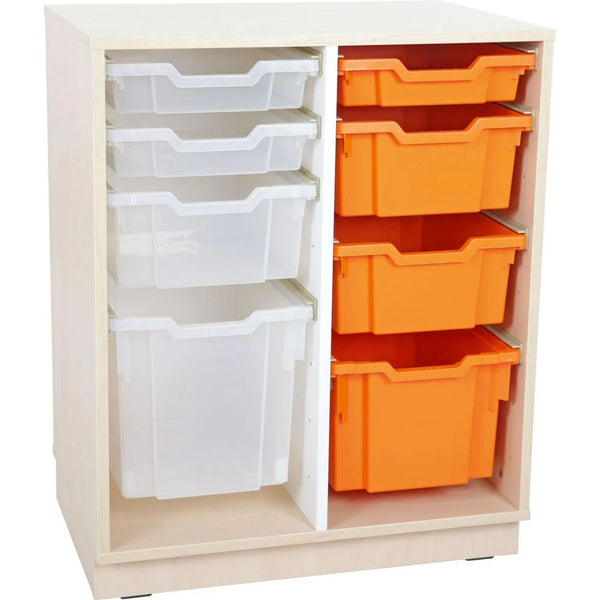 M Cabinet for plastic containers with 1 partition - EASE