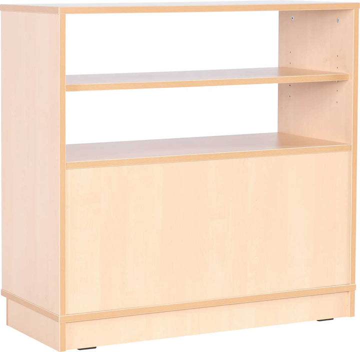 M Cabinet Half Open 3 shelves with castors - EASE