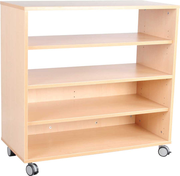 M Cabinet Half Open 3 shelves with castors - EASE