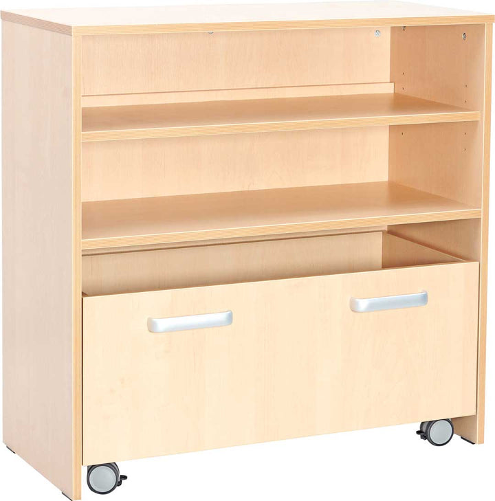 M Cabinet Half Open 3 Shelves with Plinth - EASE