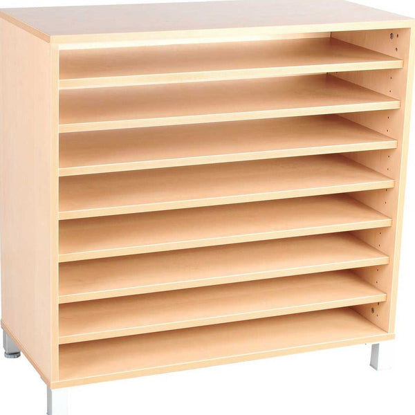 M Cabinet with 7 Shelves with Legs - EASE