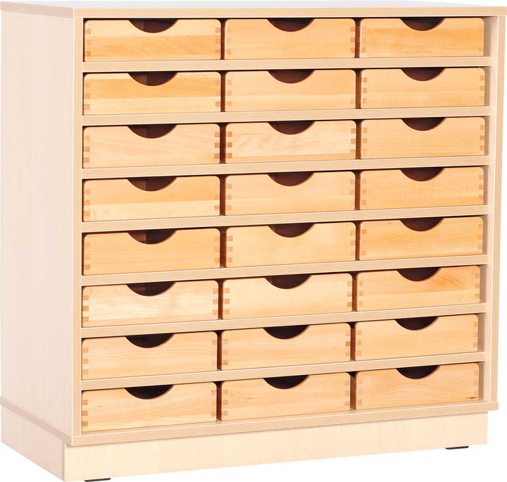 M Cabinet with 7 Shelves with Plinth - EASE