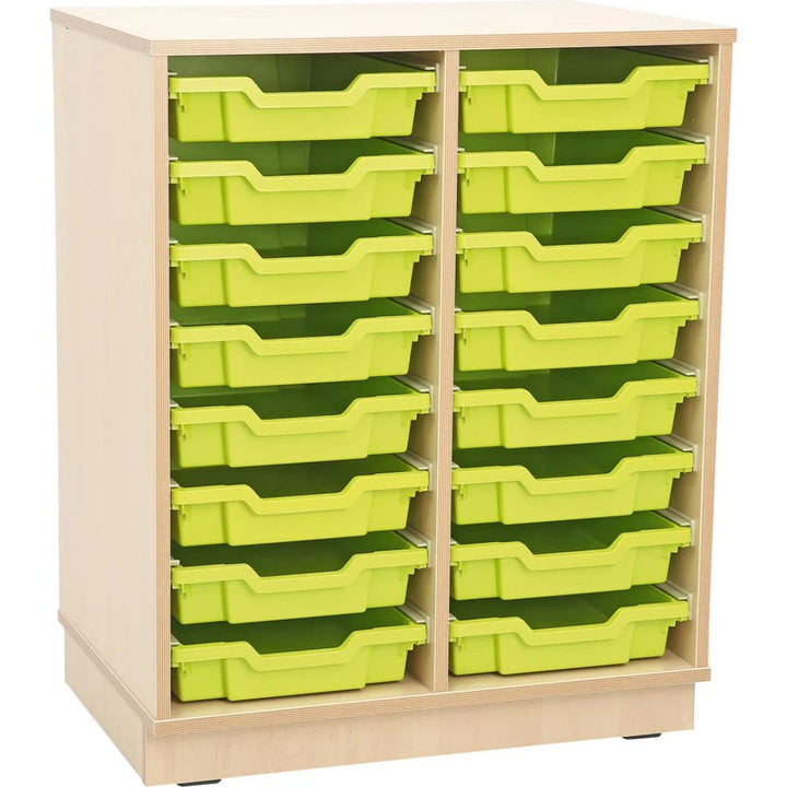 M cabinets for Plastic Containers 2 Rows with Plinth - EASE