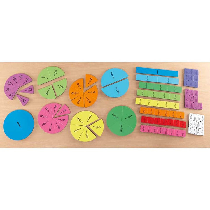 Magnetic Fraction Tiles Multi Buy Pack 106pcs - EASE