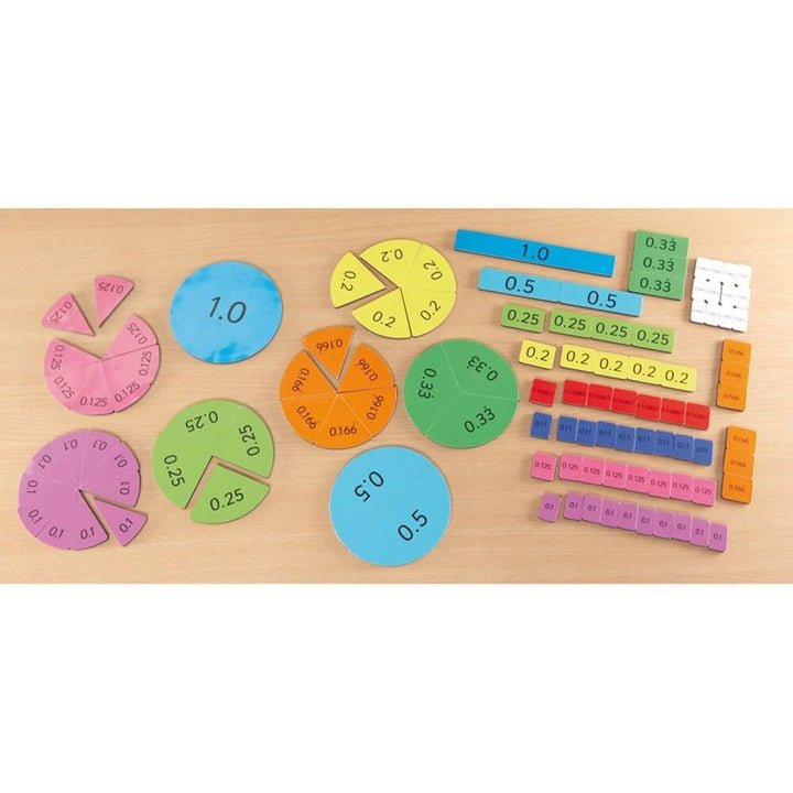 Magnetic Fraction Tiles Multi Buy Pack 106pcs - EASE