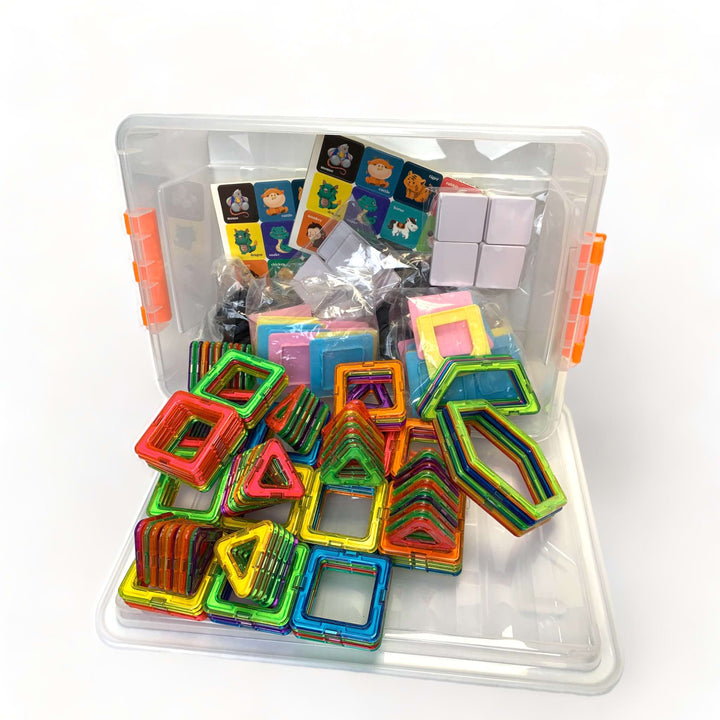 Magnetic Hollow Construction Set 118pcs - EASE