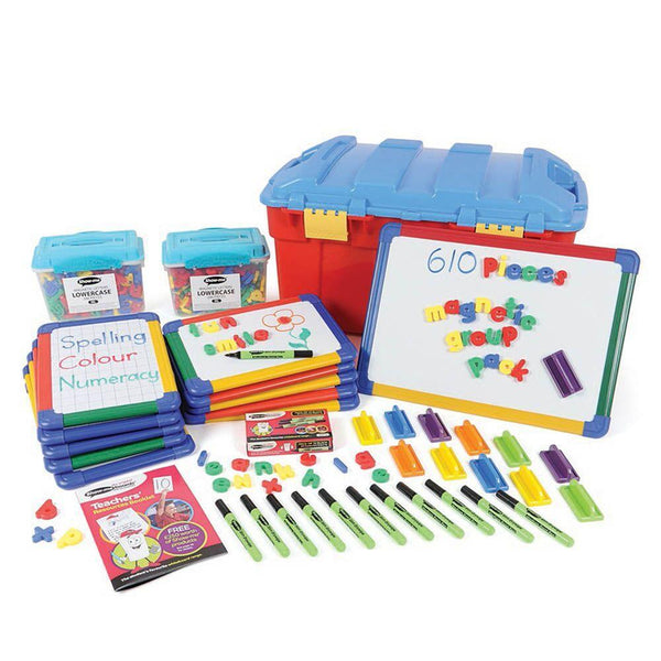 Magnetic letters and boards class bumper pack - EASE