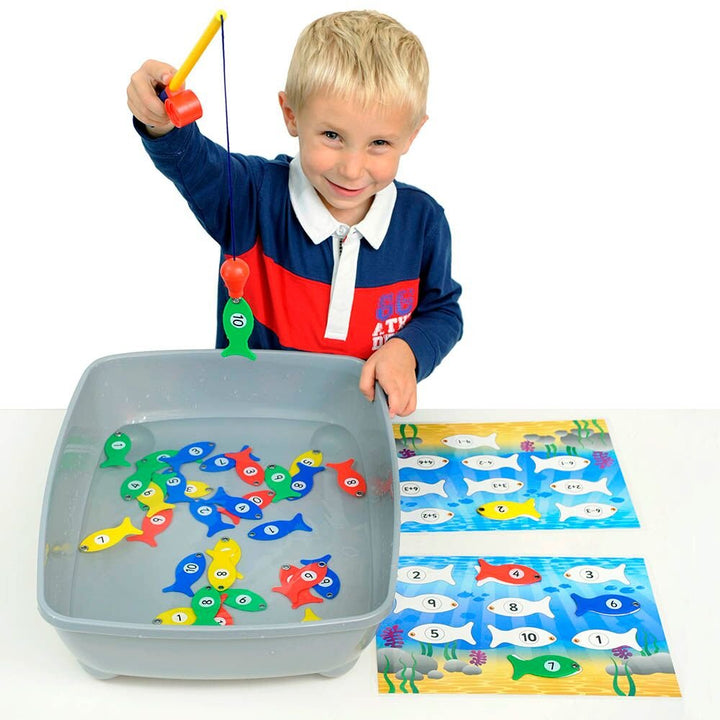 Magnetic Numbers Fishing Game - EASE