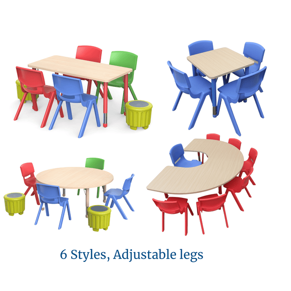 Maple Adjustable Tables - 8 types - EASE