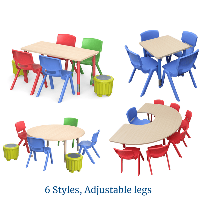 Maple Adjustable Tables - 8 types - EASE